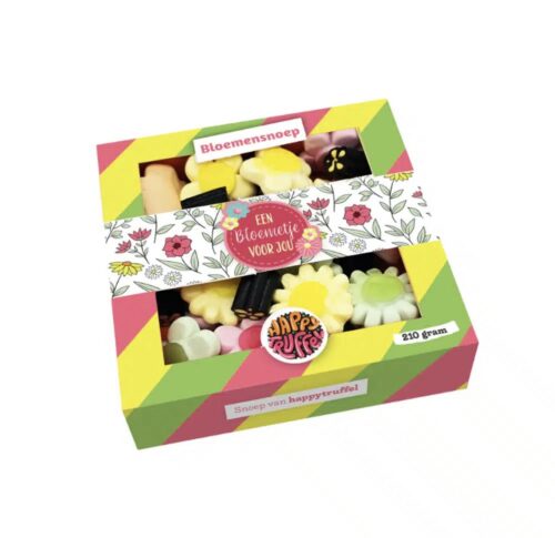 Snoepcadeau een bloemetje voor jou