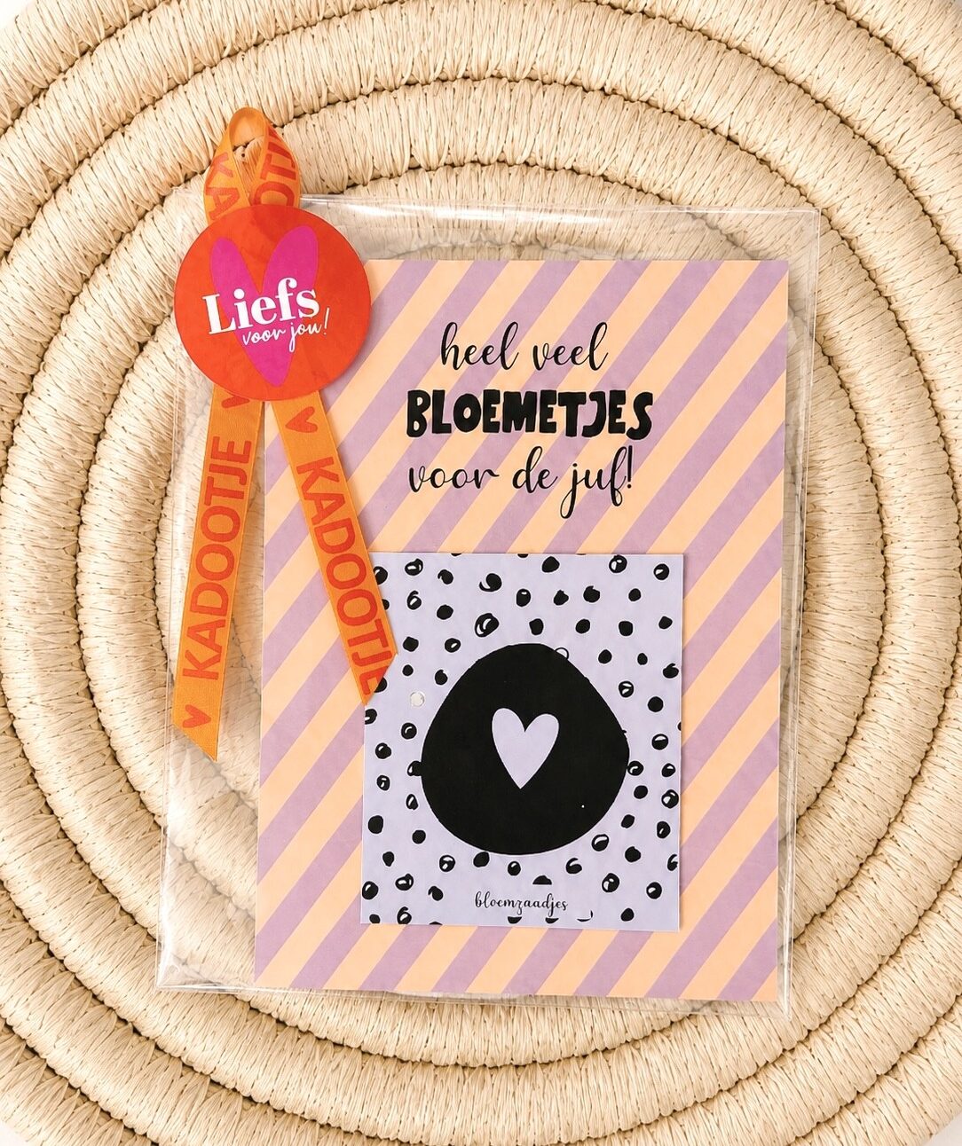 Heel veel bloemetjes voor de juf!